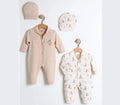 Gender Neutral 4-Piece Organic Cotton Set “Rabbit”