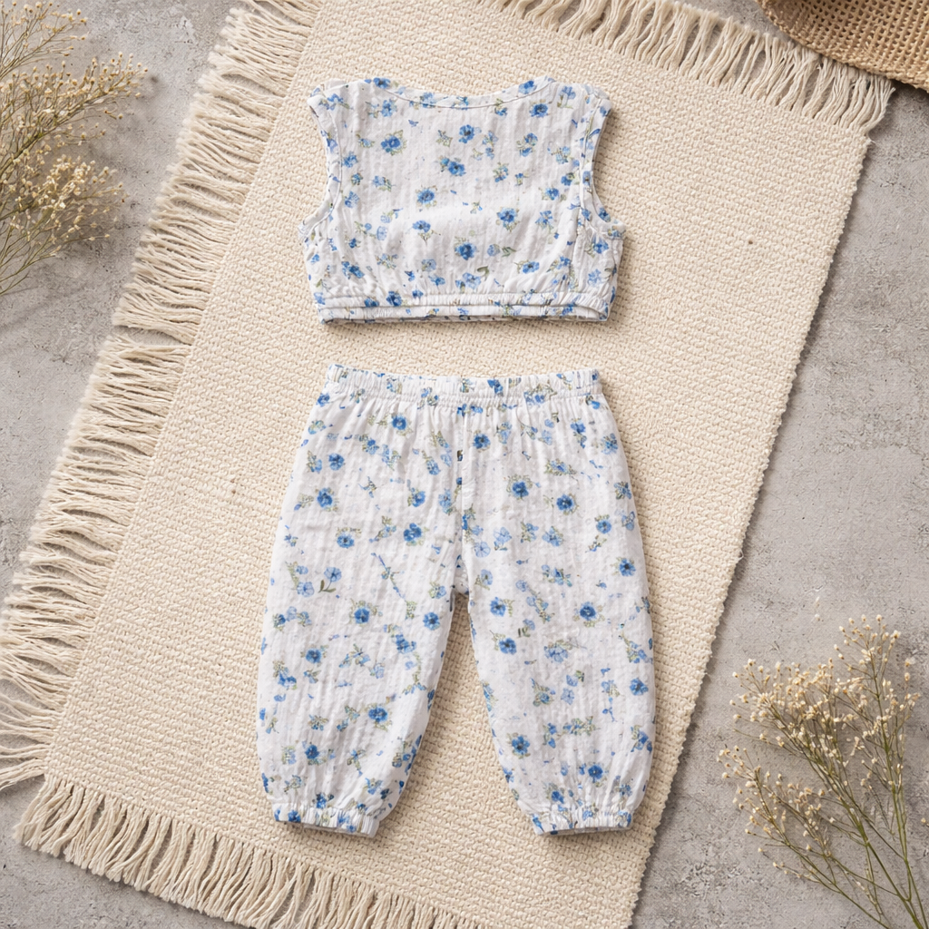 Vintage-Inspired Baby set