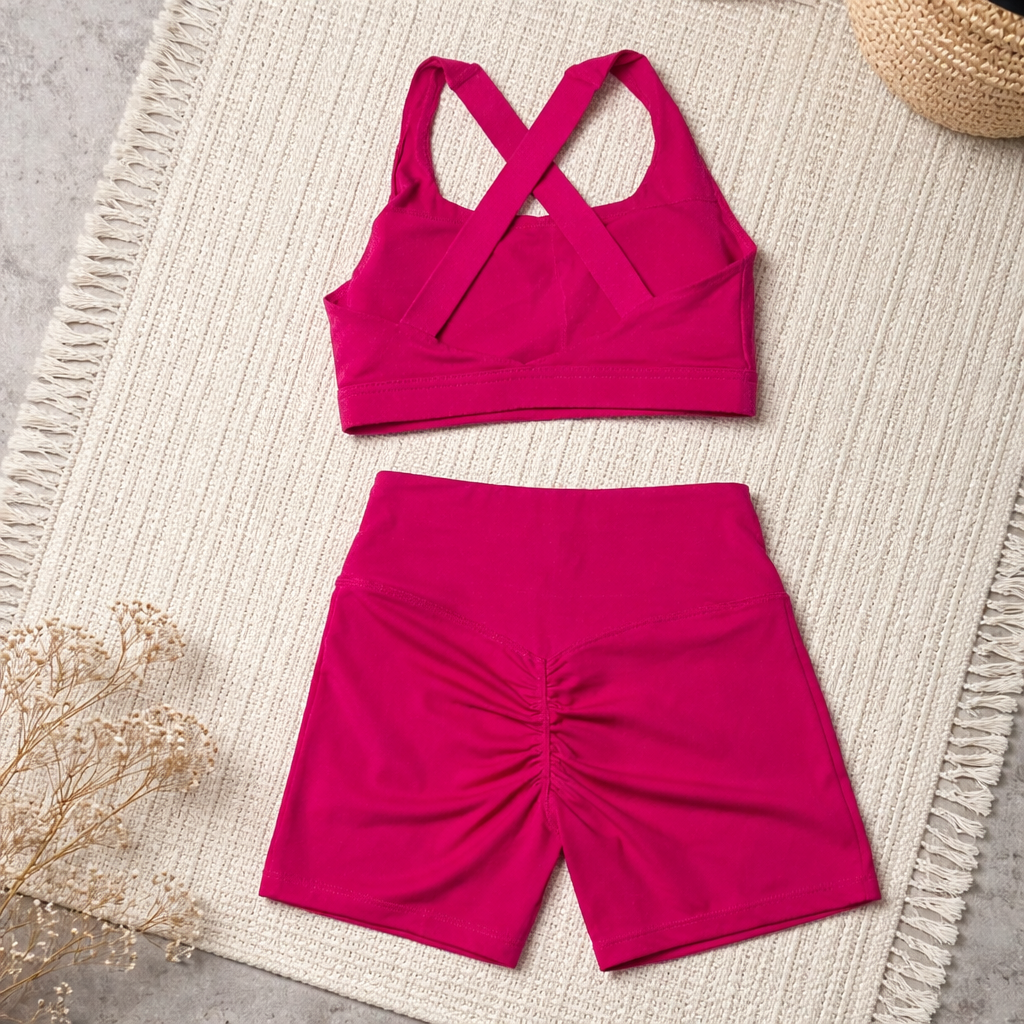 Sports Bra & Shorts Set