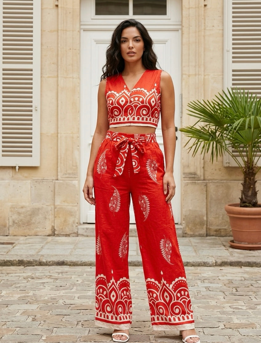 The Linen edit 2-piece set
