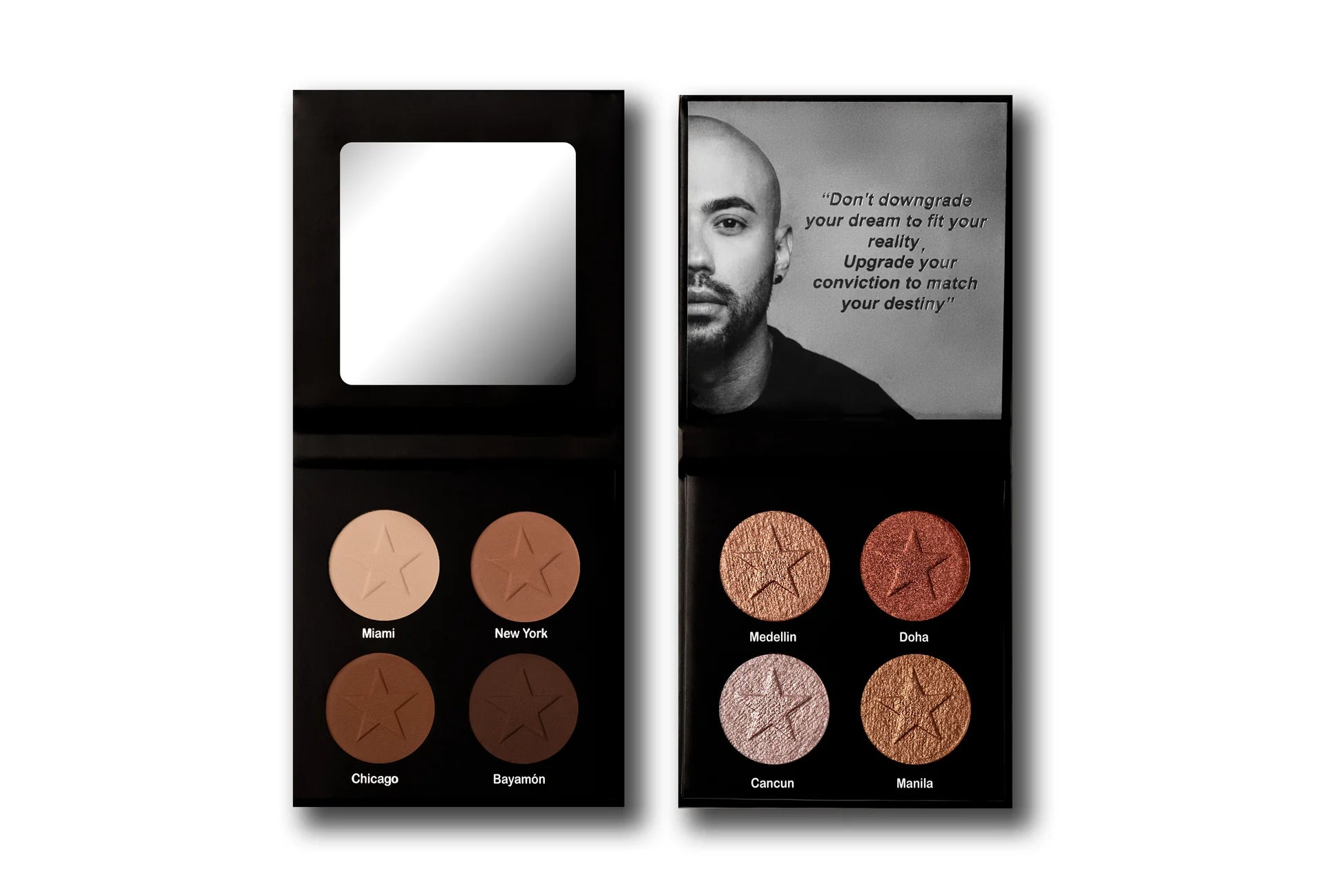LAURA & LUCELY MUBA DUO EYESHADOW PALETTES