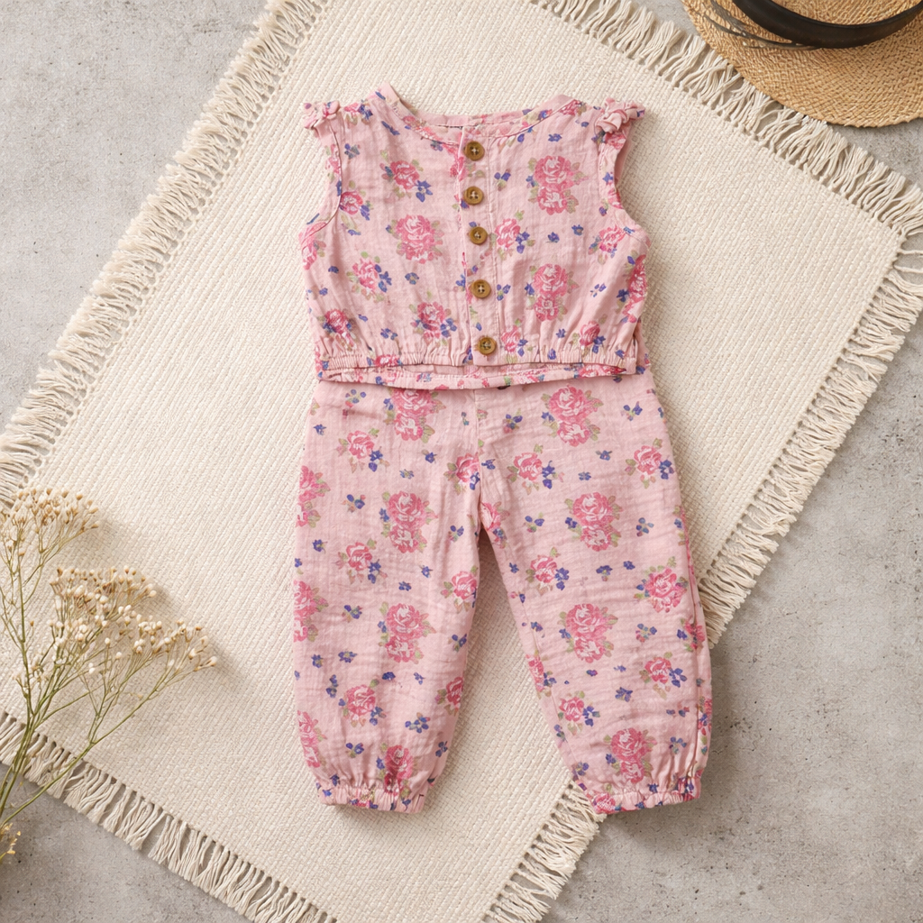 Vintage-Inspired Baby set