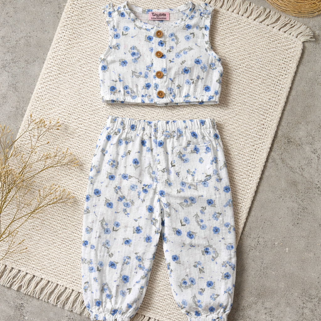 Vintage-Inspired Baby set