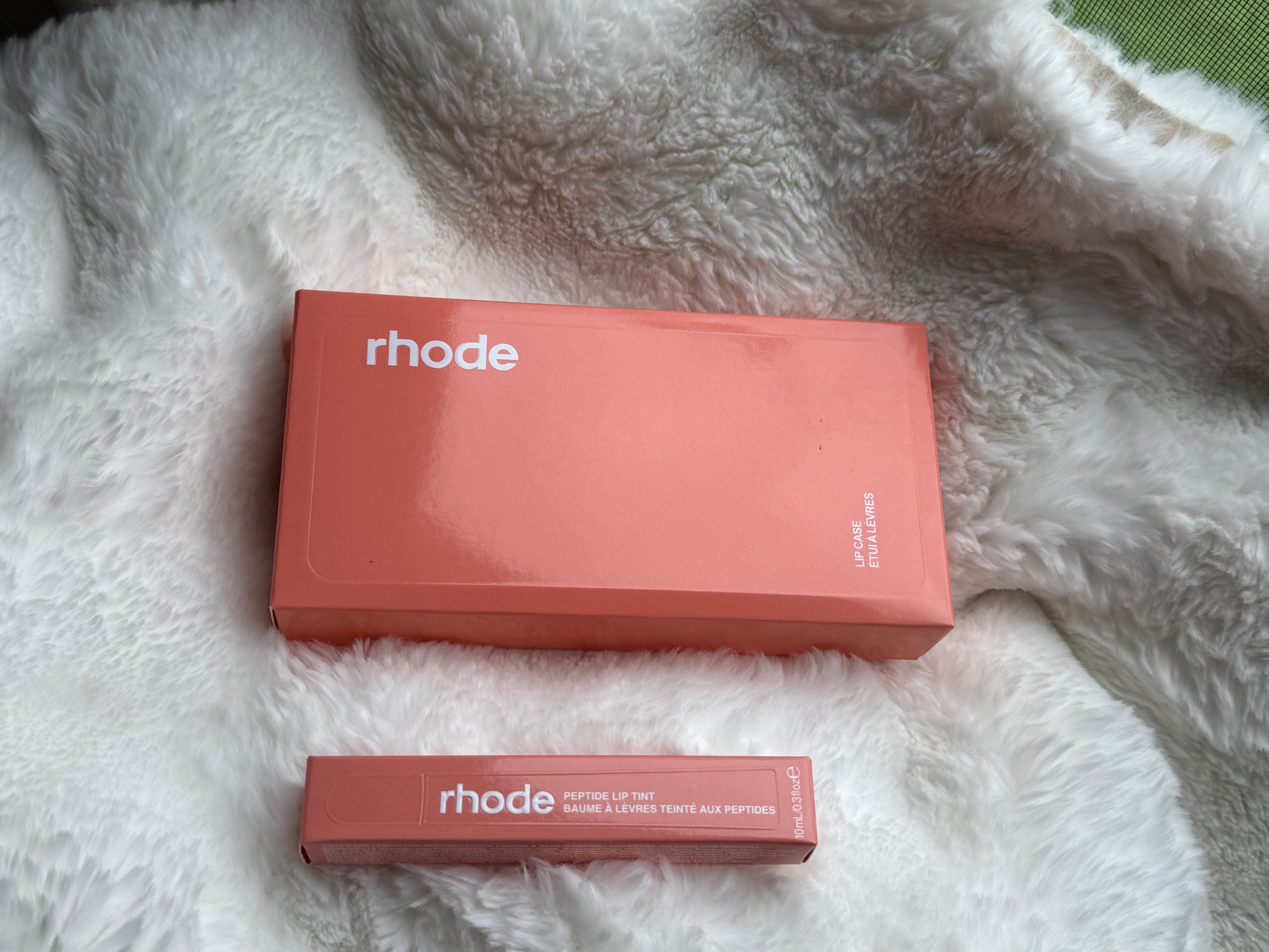 Rhode silicone iPhone case / lip stick holder-with matching lip stick