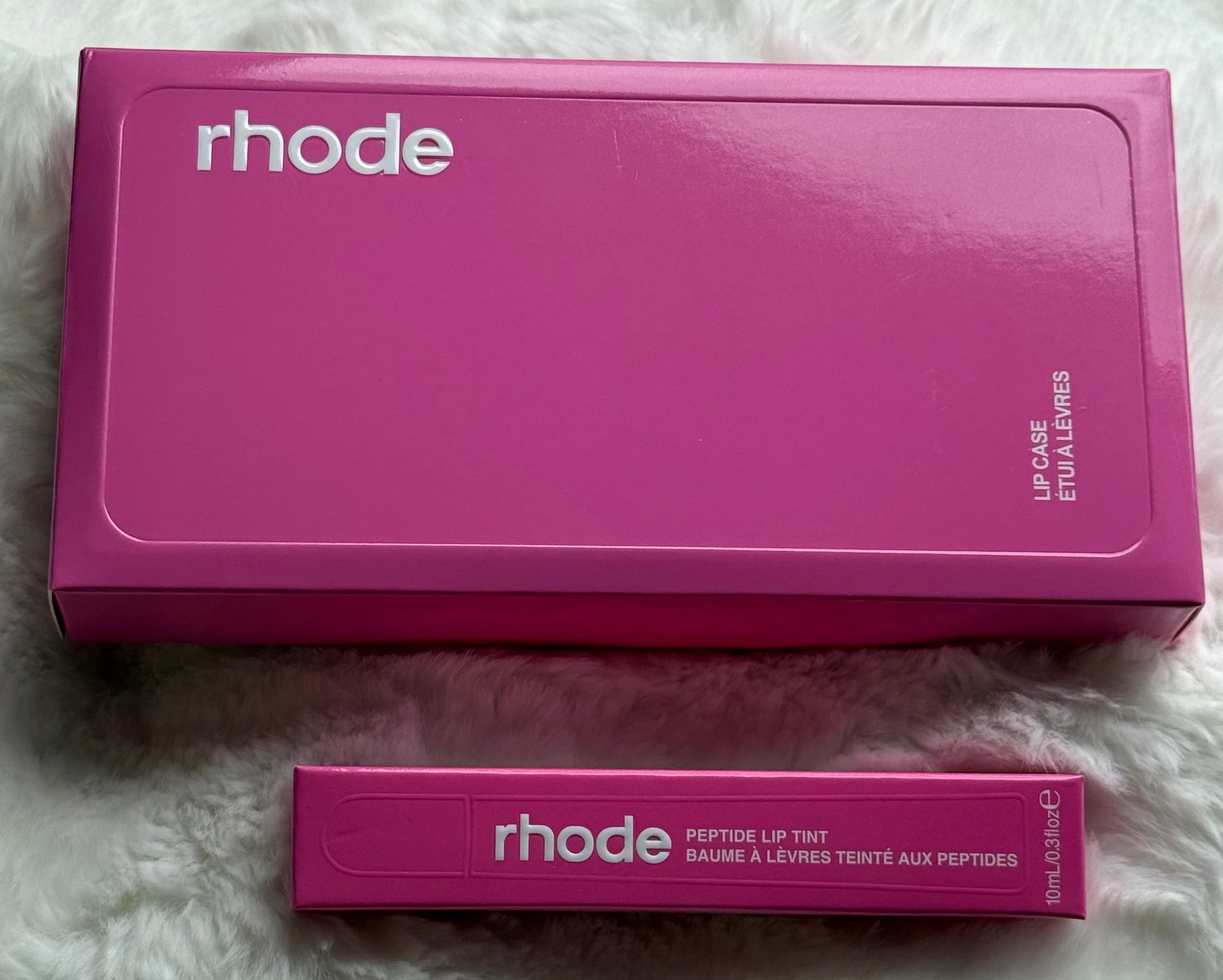 Rhode silicone iPhone case / lip stick holder-with matching lip stick