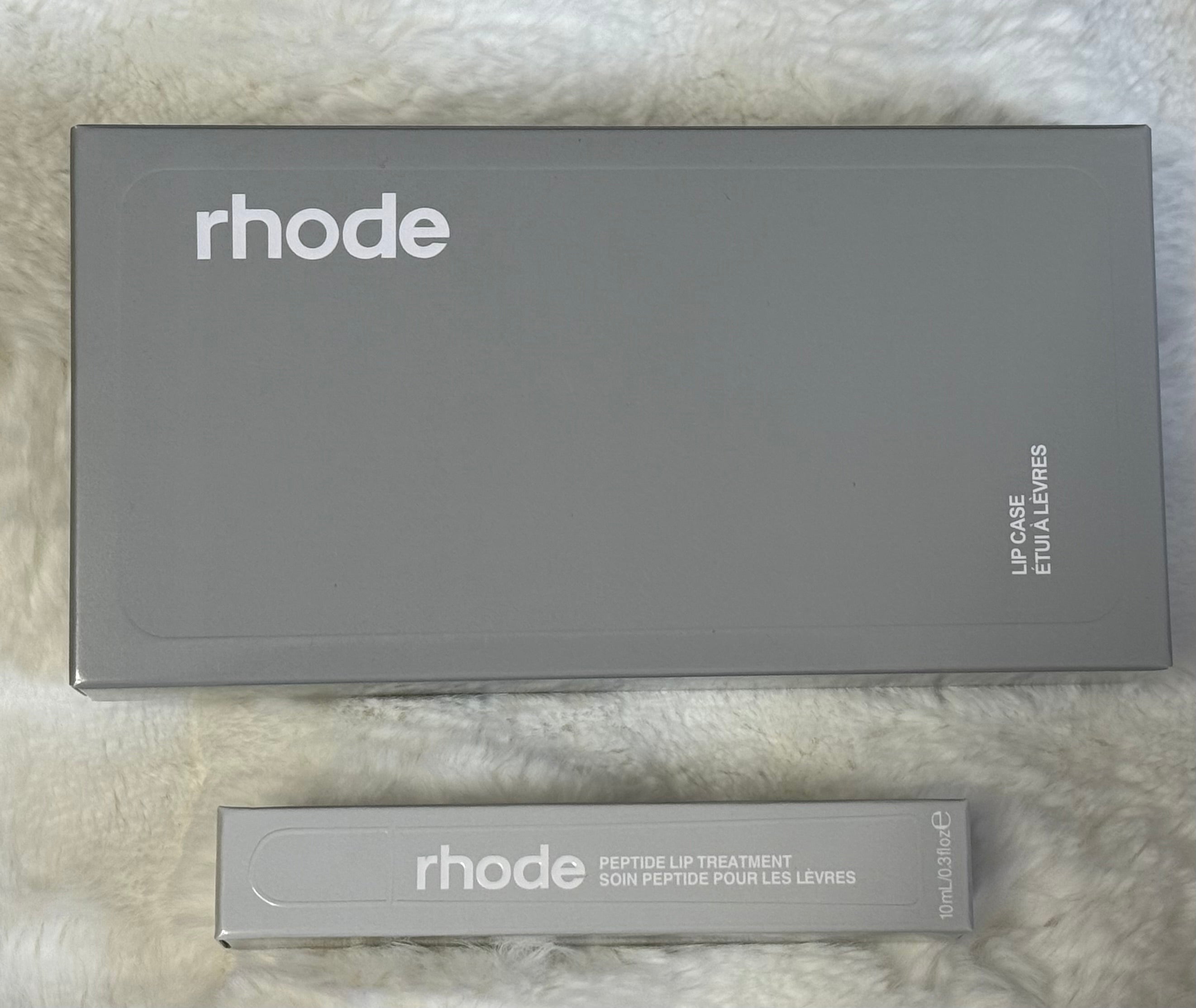 Rhode silicone iPhone case / lip stick holder-with matching lip stick