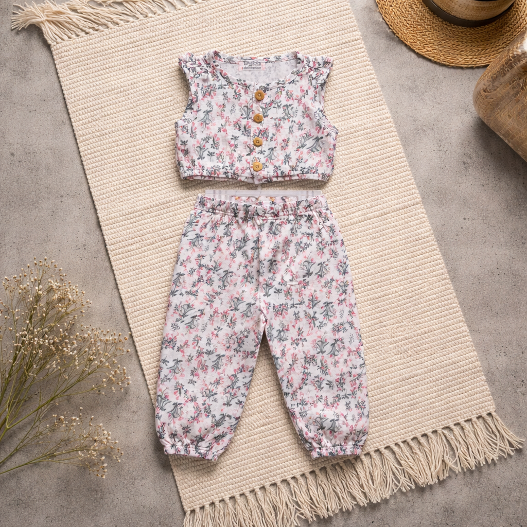Vintage-Inspired Baby set